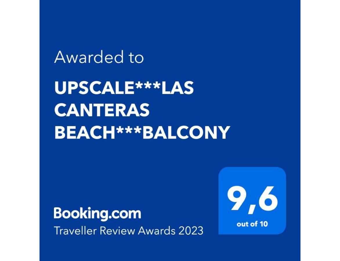 ラスパルマス・デ・グランカナリアUpscale***Las Canteras Beach***Balconyアパートメント エクステリア 写真